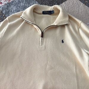 Men’s Ralph Lauren Cream Knit Sweater